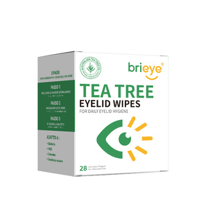 brieye珍悦目茶树油除螨湿巾干眼眼痒掉睫毛护视力眼部专用眼贴