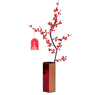 逅里Hollihom 福满丰登 新年橱窗装饰高级感布置冬青摆件乔迁礼物