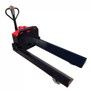 2T3吨手动液压纸卷叉车纸筒车电动盘头车纱辊经轴线盘搬运车地牛