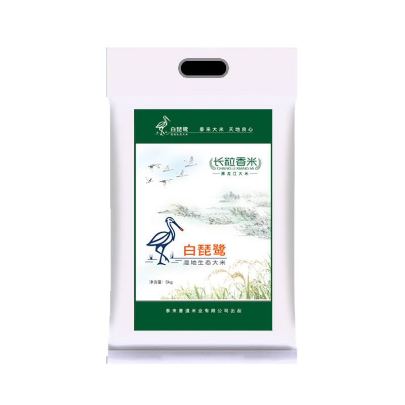 真空包装黑龙江长粒香白琵鹭