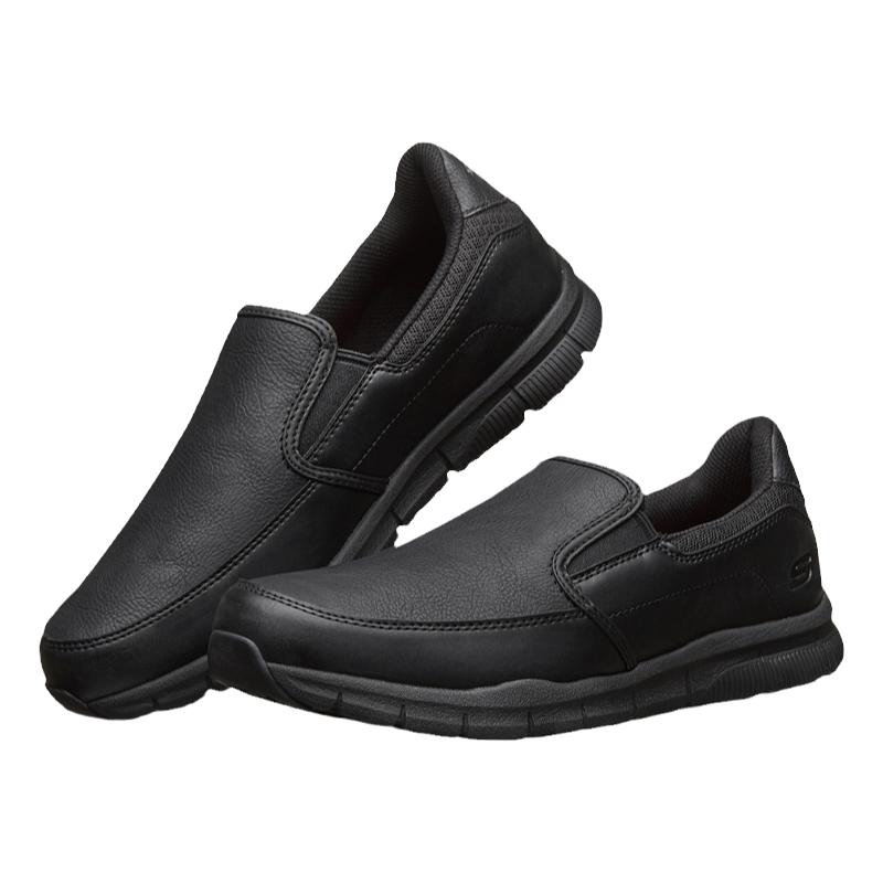 Skechers斯凯奇一脚蹬商务皮鞋