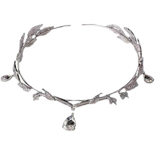 海洋异域眉心坠精灵发箍古风发冠lolita头饰水晶额链皇冠发饰额饰