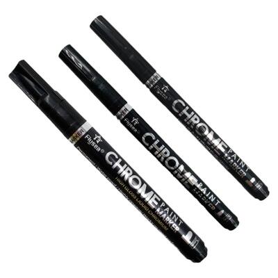 越洋电镀马克笔金色银铜色油漆笔