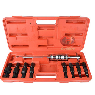 9件套内轴承滑锤拉马拔出器 汽修內孔培林拔轮器花鼓轴承拆卸工具