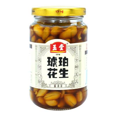 老字号玉堂酱花生瓶装山东特产