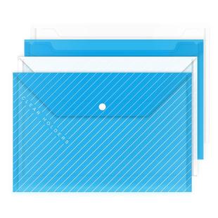 a4文件袋资料档案袋透明文件收纳袋手提袋小学生考试专用袋子科目分类袋试卷收纳袋文件夹袋网格中大容量公文