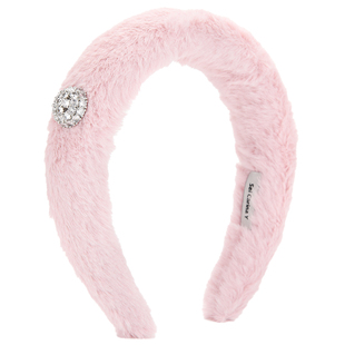 [6折]Sei Carina Y毛茸钻扣加厚发箍高颅顶女百搭秋冬时尚气质