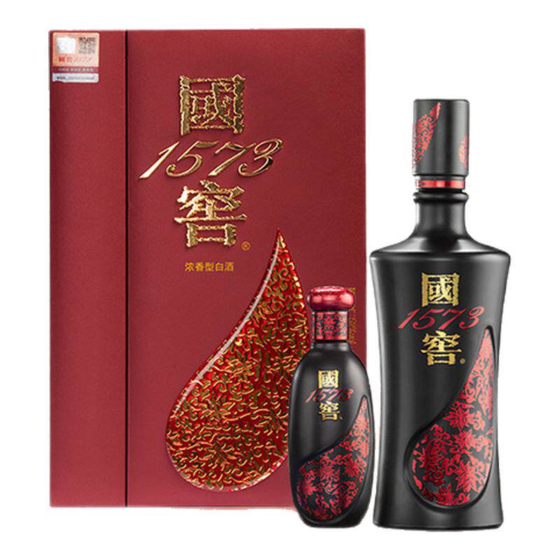 国窖1573君雅52度浓香型白酒盒装