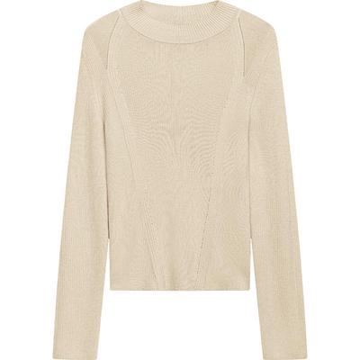 播修身针织衫女商场同款