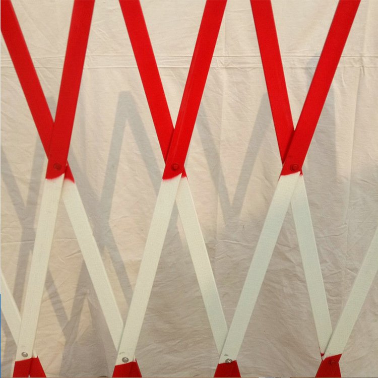 13玻璃钢安全绝缘伸缩围栏片式可警示隔离移动施工护栏电力防护栏