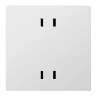 国际电工86型四孔插座暗装家用电源墙壁4两位二孔2孔开关插座面板