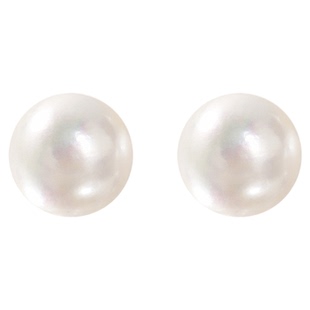 abyb晨露珍珠耳钉925银针新款天然淡水珍珠耳环轻奢耳饰