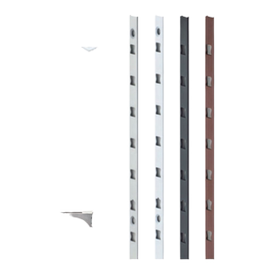 日本lamp衣柜隔板条aa柱衣柜aa柱嵌入式三角支架可调节层板托托架