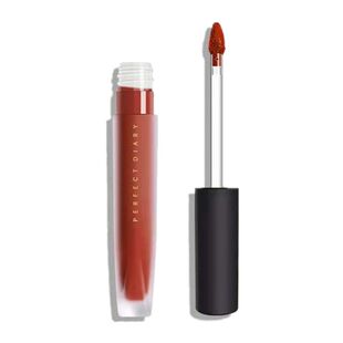 完美日记天鹅绒至臻唇釉口红V07哑光雾面丝绒V01平价学生