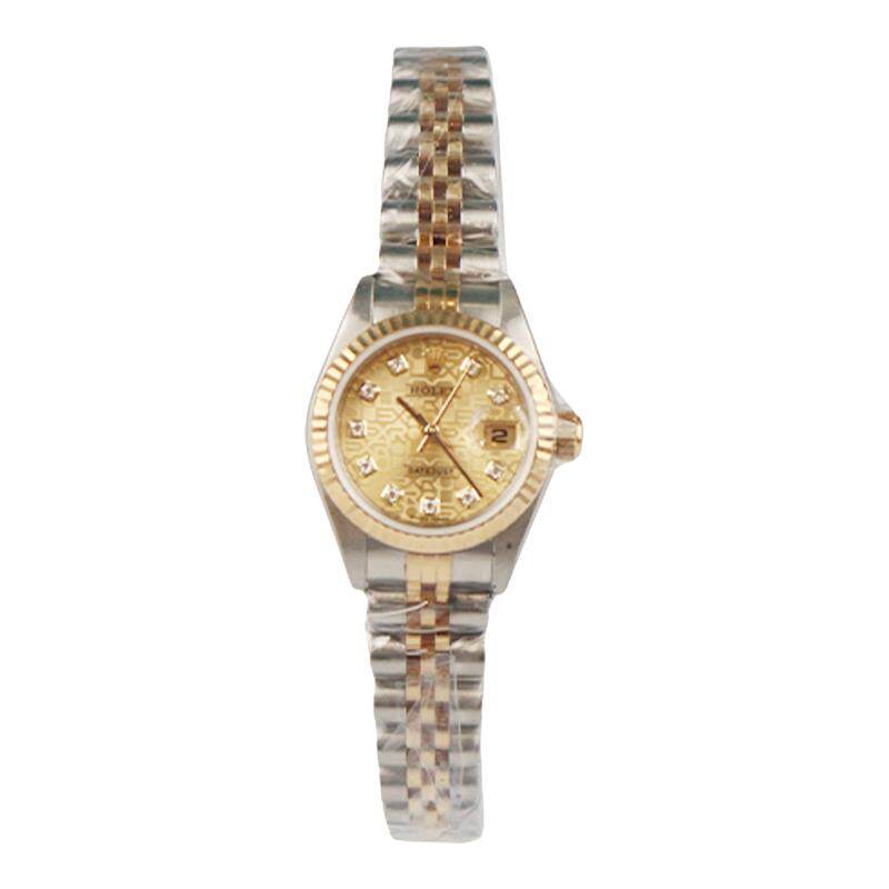 【自营】中古「9.0新」ROLEX(劳力士)日志型26间金性别自动腕表
