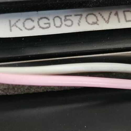 京瓷显示屏KCG057QV1DB-G000显示正常，感兴趣的