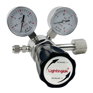 高压316L不锈钢减压阀气体气瓶一级调压阀减压器氮气减压器氢气氧