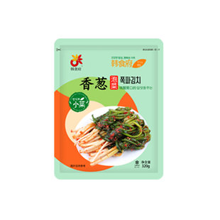 韩食府香葱泡菜韩式风味香葱朝鲜族韩式小香葱泡菜酱菜下饭菜320g