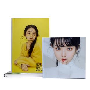 影楼高端个人写真本集艺术照片书杂志册相册定制作纪念册打印成册