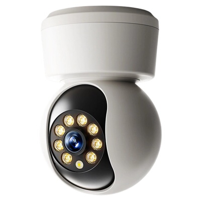 小米适用摄像头家用远程监控器360度监控高清吸顶全景摄像机模式
