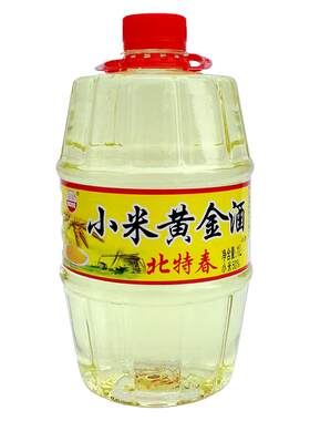 北特春小米黄金酒 小米酒 40度 1L/桶