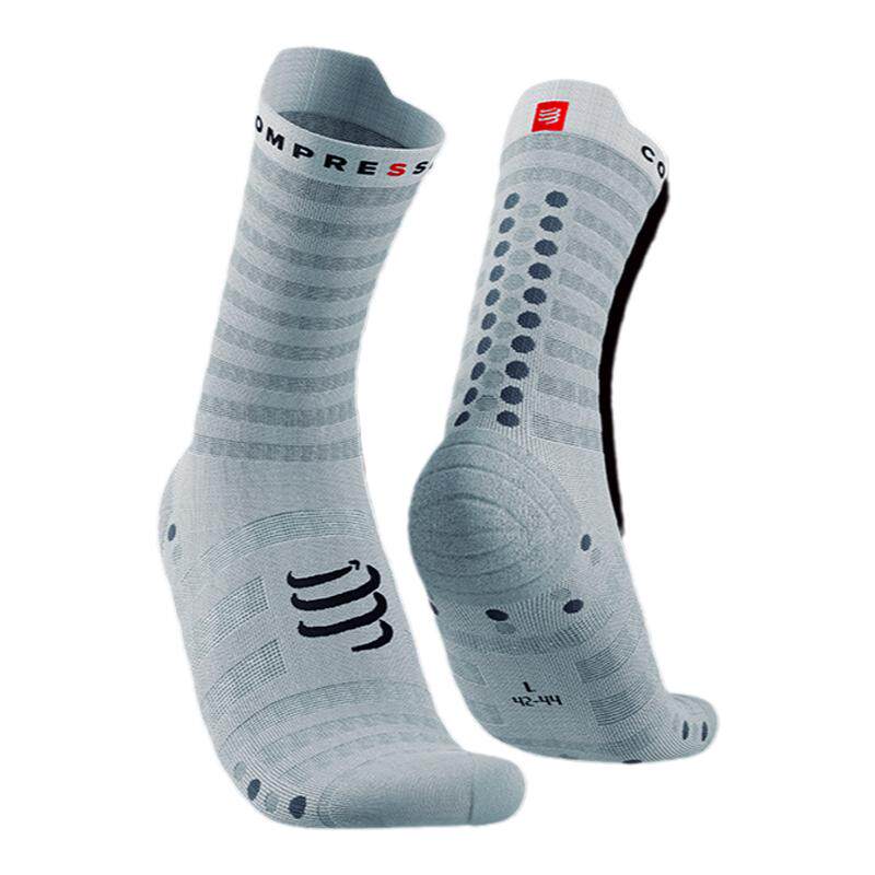 COMPRESSPORT轻量压缩v4.0跑步马拉松透气高低帮袜3D豆男女运动袜