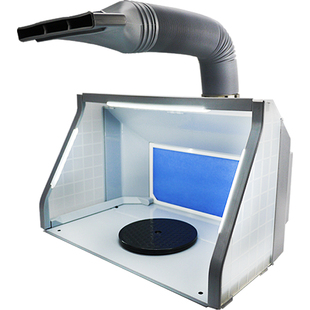 恒辉模型 浩盛喷漆工作台 高达手办喷涂上色板无极调节排气抽风机