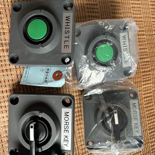 议价IBUKI KOGYO汽笛按钮 MORSE KEY，议价