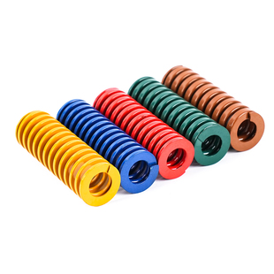 进口合金钢模具弹簧 矩形扁线压缩弹簧 耐高温高强度强力压簧