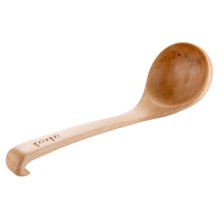 onlycook家用日式原木大汤勺木质粥勺盛汤实木长柄勺子木头木勺