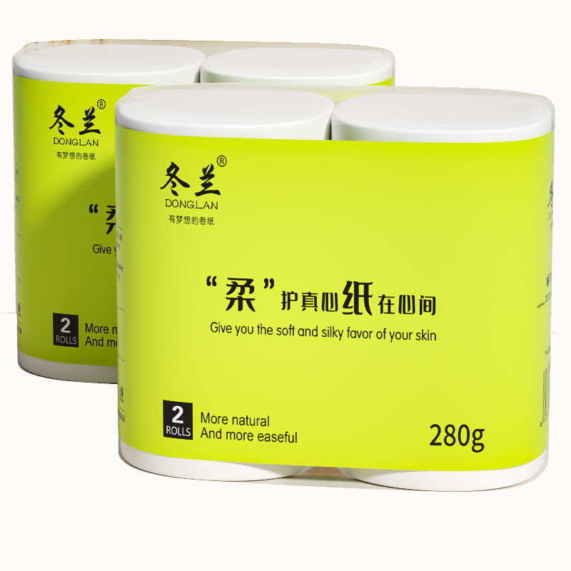 冬兰280g卷纸家用宿舍大粗卷