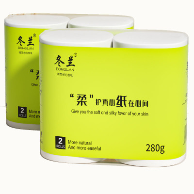 冬兰280g卷纸家用宿舍大粗卷