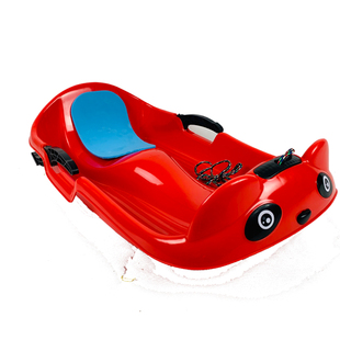 双人加厚滑雪板单板滑草板滑沙板沙漠成人爬犁儿童小孩耐磨雪橇车