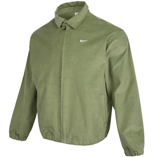 NIKE耐克男子HARRINGTON健身跑步复古翻领夹克外套DX9071-386