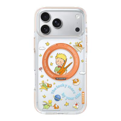 MASFEIL× 小王子星空适用iPhone17Promax手机壳新款ip15磁吸带支架Go8苹果16Pro保护套支点透明高级感13pm女
