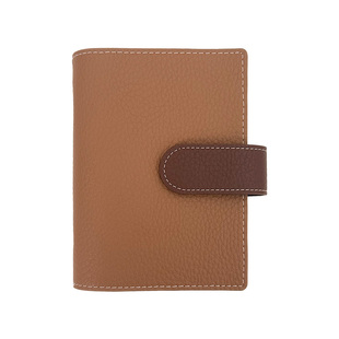 A7活页手帐本软皮面复古笔记本M5活页本旅行高颜值商务随身记事本