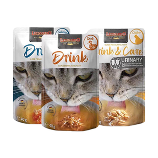 【自营】德国Leonardo/小李子猫咪湿粮包鸡肉鸭肉三文鱼40g6包起