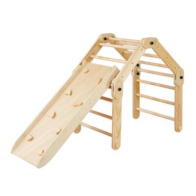 木滑梯小型家用多功能