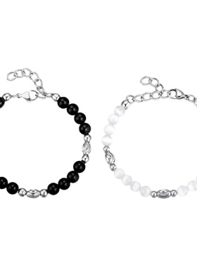 CCO黑白双生002情侣手链