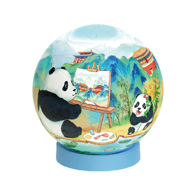 故宫文具萌宝绘故宫拼图小夜灯