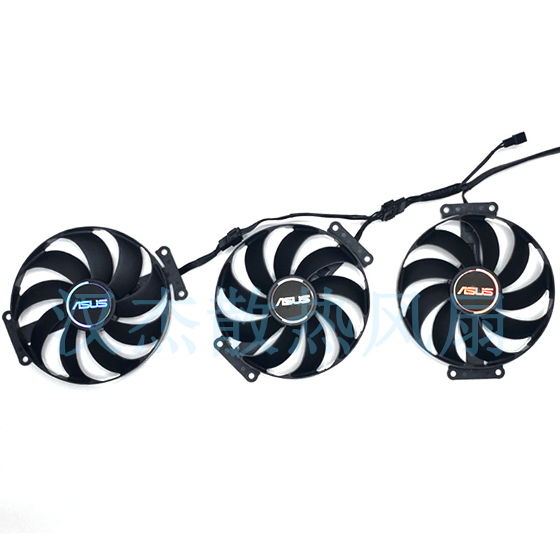 原装ASUS华硕RTX3060ti 3070 MEGALODON巨齿鲨显卡风扇CF9010U12D