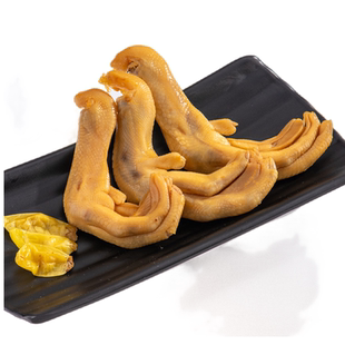 新日期春江泡椒鸭掌鸭爪广西特产开袋即食解馋小吃零食香辣