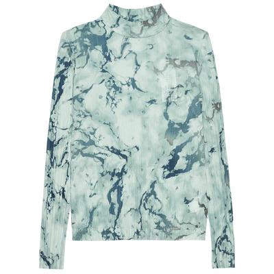 秋季长袖OTT半高领压皱打底衫