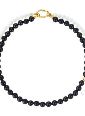 ooak油画肌理泡沫双层项链