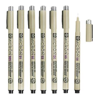 防水3D模型漫画针管笔套装樱花