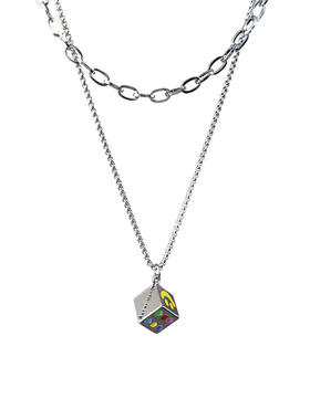 hiphop卫衣链钛钢不掉色配饰品