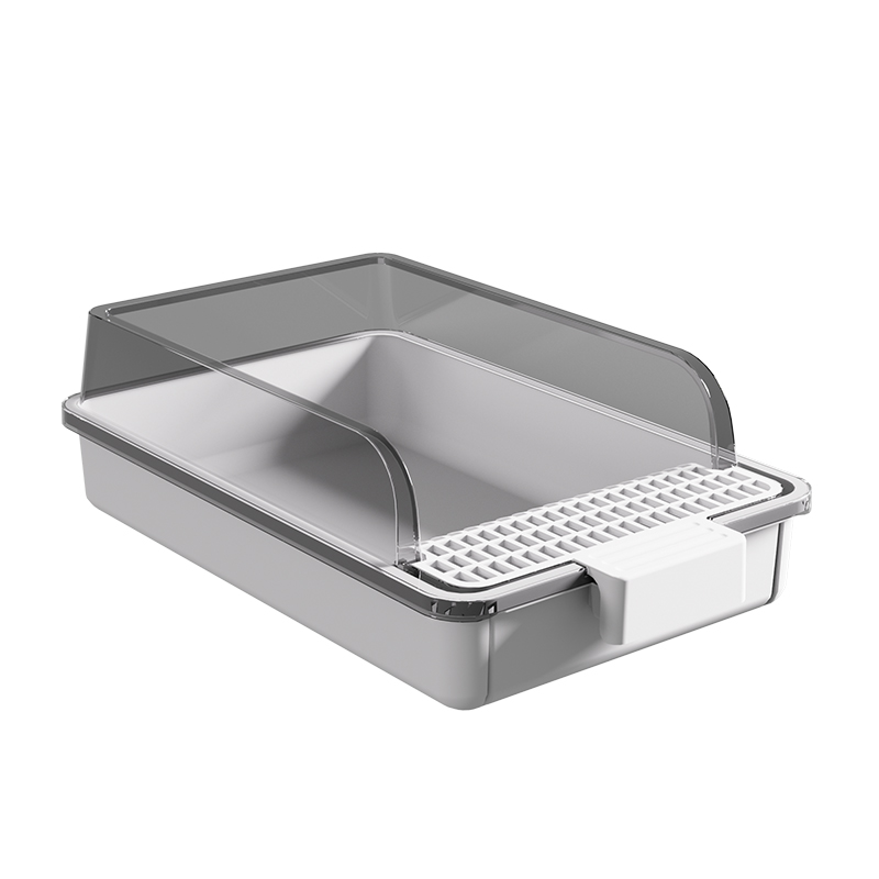 猫砂盆超大号半封闭式防外溅猫厕所防臭专用幼猫大号小号养猫必备