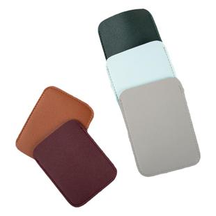 便携苹果无线鼠标收纳包Magic Mouse2代1保护套数码创意配件袋牛皮imac蓝牙鼠标袋鼠标包鼠标套mac防刮花轻薄