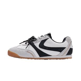 Kappa小闪电女鞋德训鞋新款春季复古轻便百搭小白鞋女休闲运动鞋