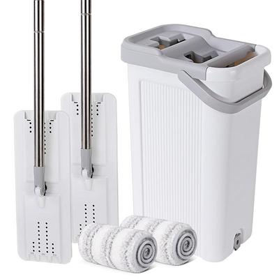 美丽雅免手洗平板拖拖把家用懒人